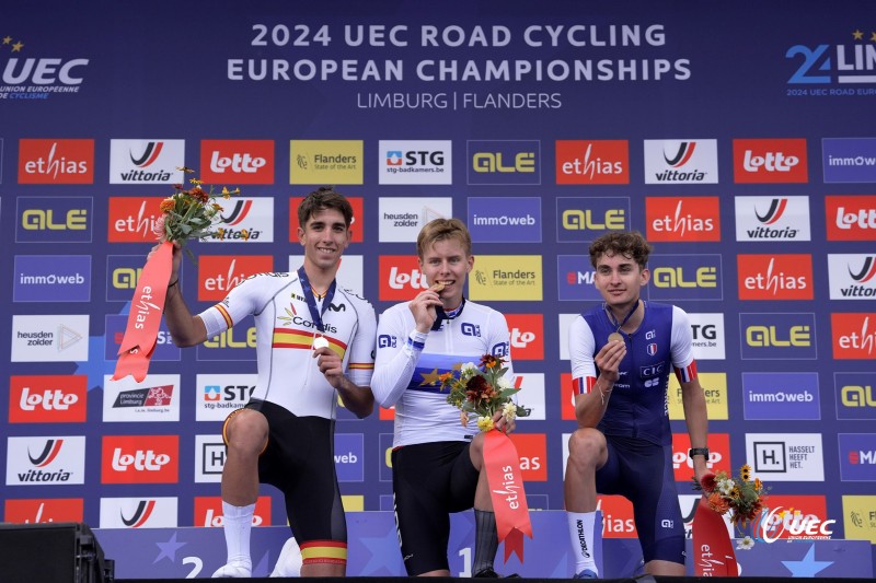 2024 UEC Road European Championships - Limburg - Flanders - Men Junior Road Race 129,7 km - 14/09/2024 -  - photo Luca Bettini/SprintCyclingAgency?2024